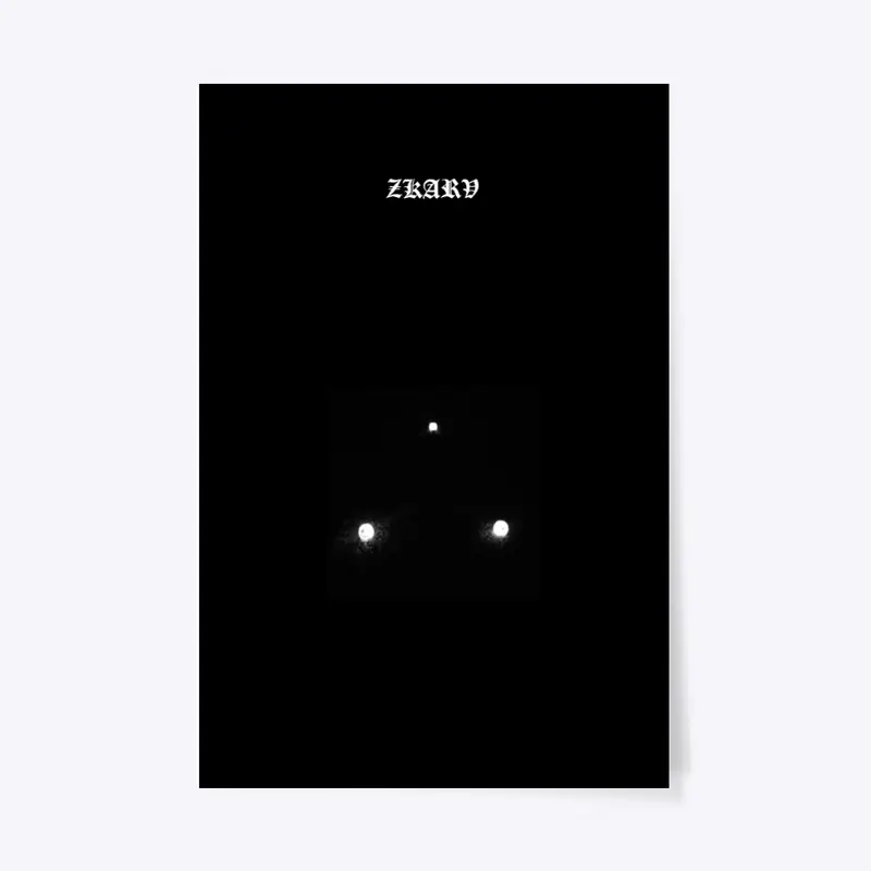 Zkarv Tri Candle Poster